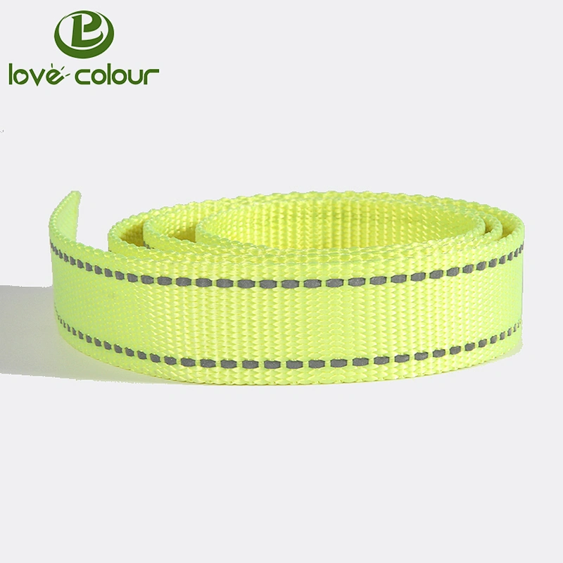 High quality custom logo ribbon woven nylon tape webbing