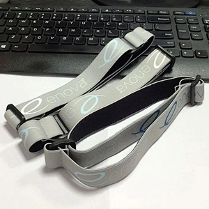 Custom Adjustable Polyester Durable Elastic headlamp strap
