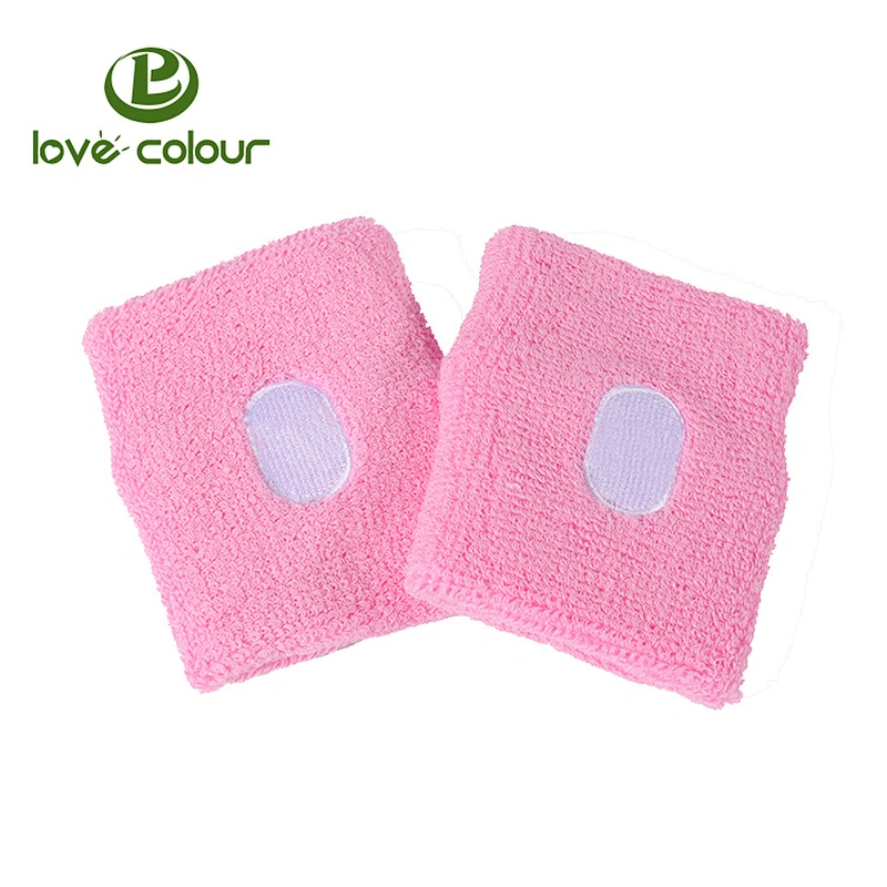 Custom Unisex Flexible Cotton Sweatband Sports Wrist Sweat Band