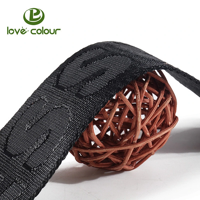 Factory wholesale 38mm Black Color Heavy Duty Nylon Webbing
