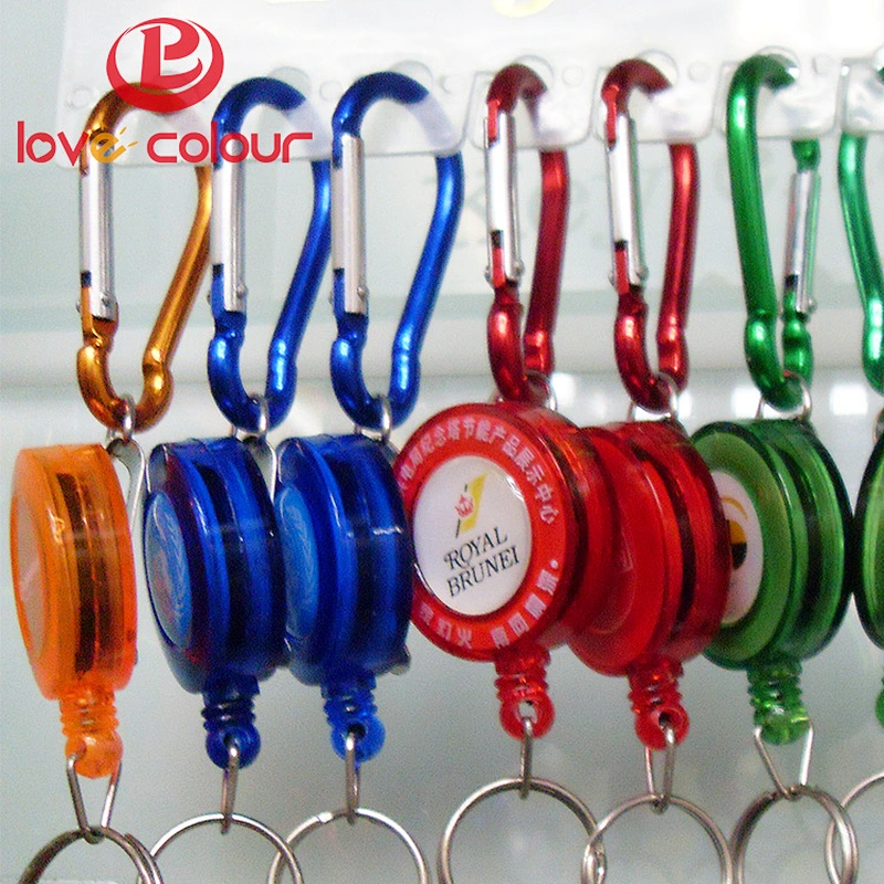 Custom plastic badge reel in different color