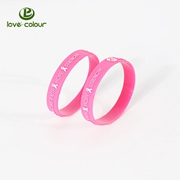 Good souvenirs gifts silicone bracelet/diy band rubber wristbands