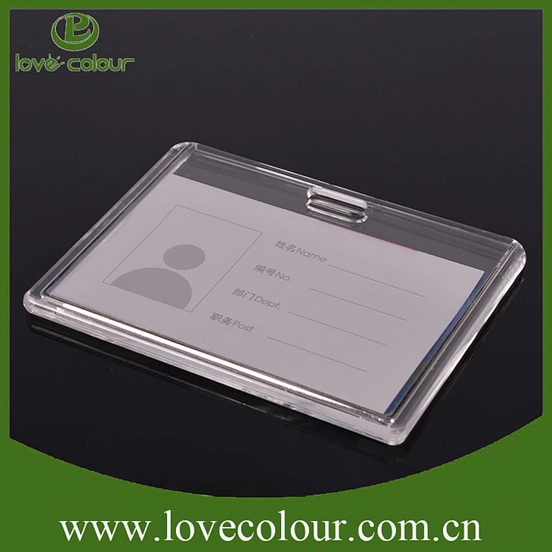 Wholesale ID card pouch/ Wholesale PVC Plastic waterproof Card Holder