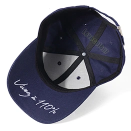 Sport Basketball Hats Embroidery Logo Custom Cotton Baseball Caps For Men