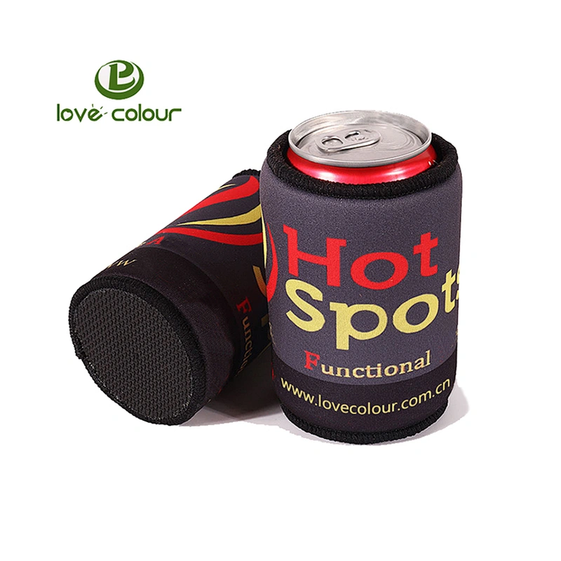Custom new product printing neoprene stubby cooler beer bottle sleeve
