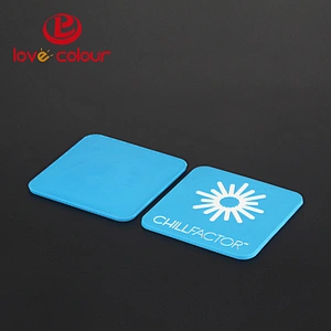 Custom made silicone rubber drinking cup coaster/silicone cup mat