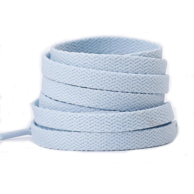 Custom Cheap Heat Transfer Printed Flat Coloured Shoelaces