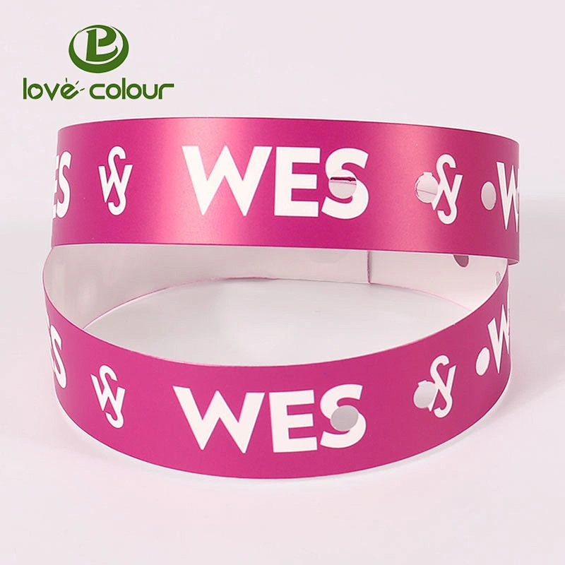 Custom Waterproof Thanksgiving Plastic PVC Vinyl Wristband Bracelets