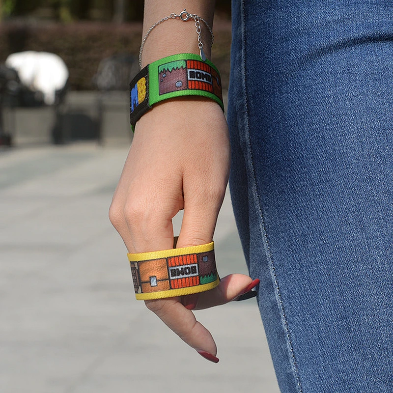 Custom your special design athletic elastic wristbands