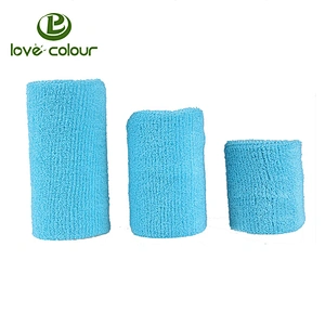 Customized Size Terry Cloth Athletic Exercise Basketball Wrist Sweatbands