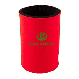 Custom Neoprene Insulated beer can stubby holders for wedding in color red