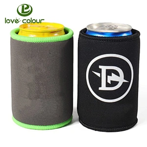 Custom hot selling promotional 5mm 330ml neoprene can cooler