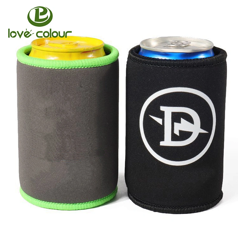 Custom hot selling promotional 5mm 330ml neoprene can cooler