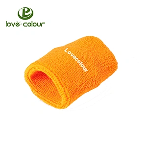 New Product New Year Gift Red Color Sweat Band With Logo Custom