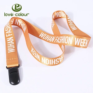 Good selling colorful necklace key lanyard make your own logo