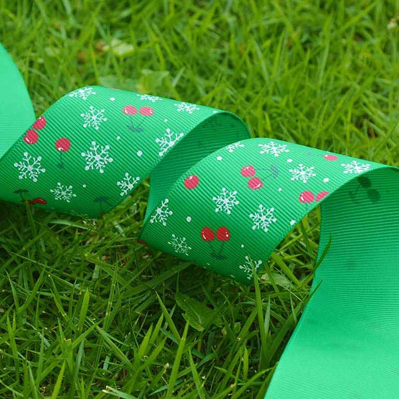 Wholesale gift packing merry christmas ribbon for decoration