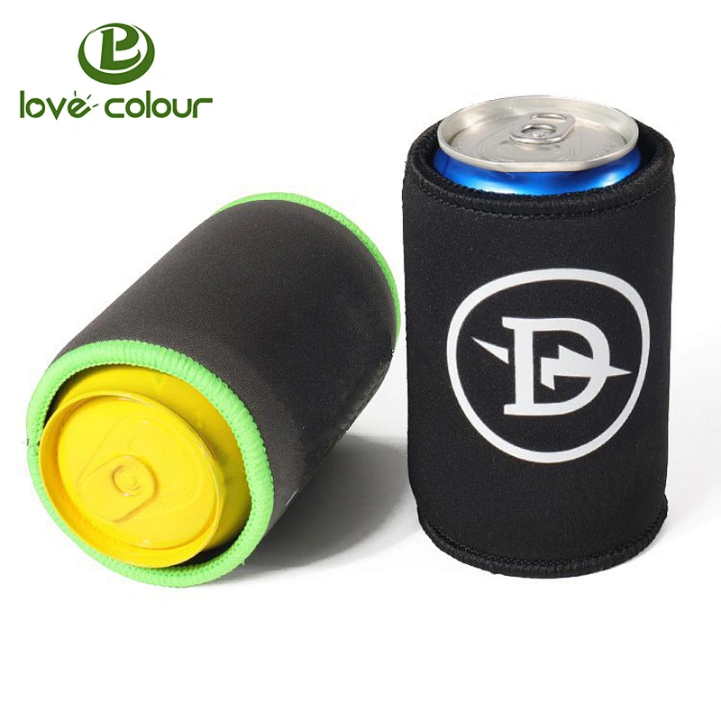Custom neoprene can cooler beverage stubby holder drink holder can cozy