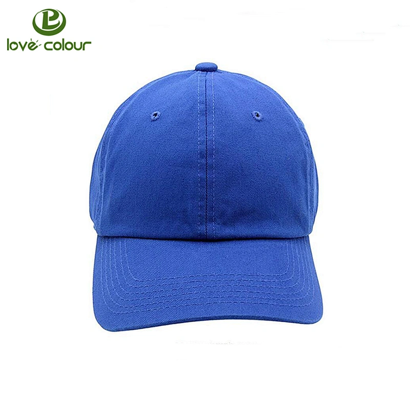 Custom summer sport men or women unisex adjustable breathable classic navy cotton baseball cap