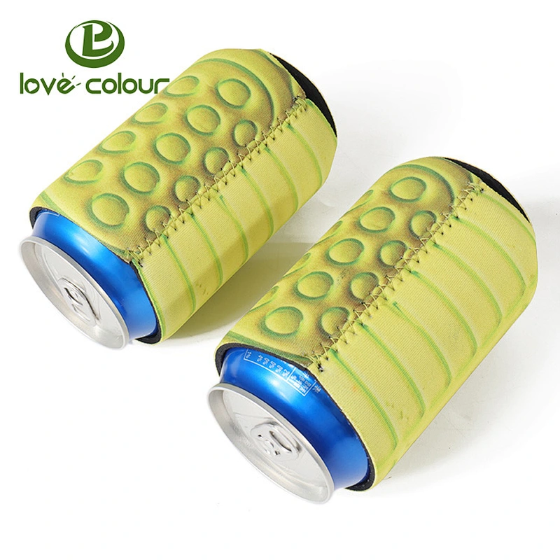 Custom printing Neoprene Can coolers Sleeves Stubby holder Collapsible Soft Drink Insulator Coolies