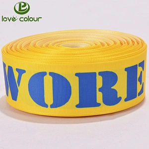 Custom Celebrate it Thermal Transfer Printed Grosgrain Ribbon