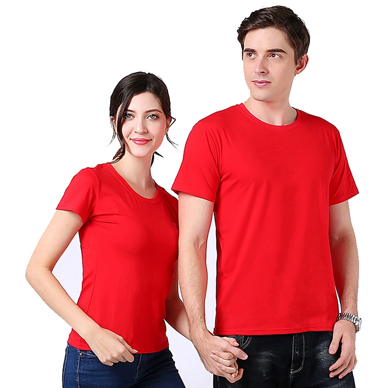Factory Price Custom Solid Colors 100% Cotton T-Shirts For Women / Men