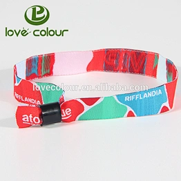 OEM wholesale promotion polyester custom baseball team wristbands made in China