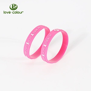 Custom kids and adult size silicone wristbands with printing logo