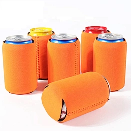 Promotional Neoprene Can Beer Cooler Custom Logo Stubby Holder Bottle Sleeve Bag