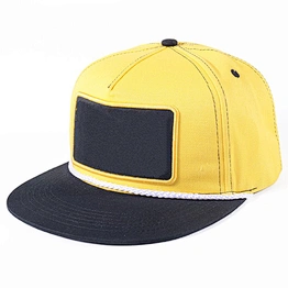 Cheap custom 6 panels high quality embroidery cotton flat brim snapback caps
