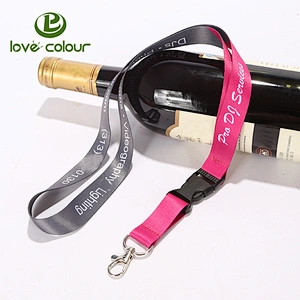 Customized Polyester Printing Neck Lanyards For Holding badge or ID holder