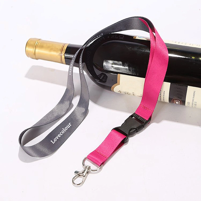 Custom polyester meeting lanyard for id holder