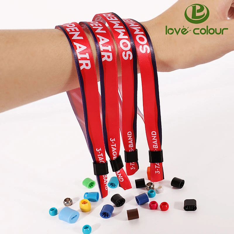 Polyester fabric satin wristbands for wedding decoration