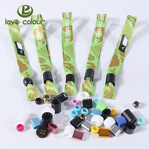 Cheap Custom Promotion Gifts Crafts Polyester Printed Bracelet Wrsitbands