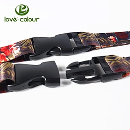 Custom black plastic buckle for strap lanyard/ bag/backpacks/webbing