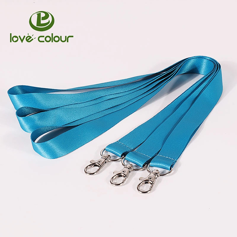 Custom polyester 1 inch lanyard with breakaway buckle