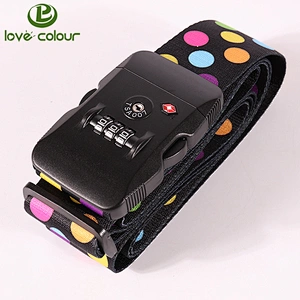 Wholesale luggage belt plastic custom tsa lock