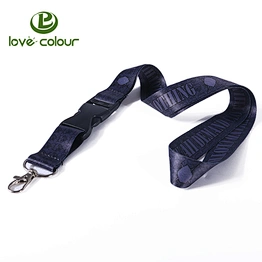 Custom single sublimated key lanyard for an event