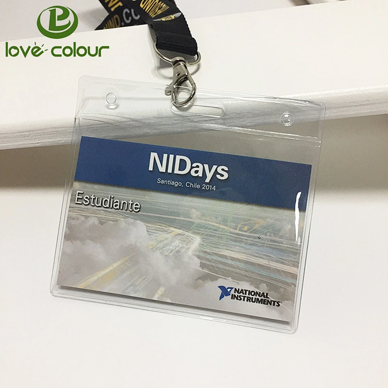 Wholesale ID card pouch/ Wholesale PVC Plastic waterproof Card Holder