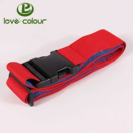 Safety polyester durable luggage belt for your own logo on the belt