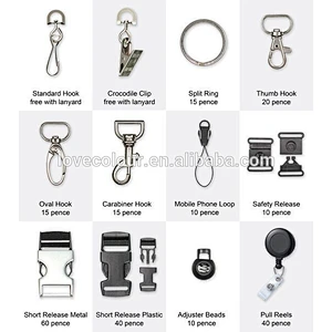 Supply Lanyard Accessories trigger hook / oval hook for sale