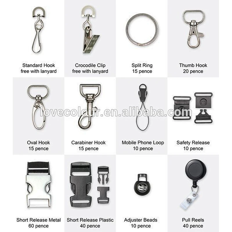 Supply Lanyard Accessories trigger hook / oval hook for sale