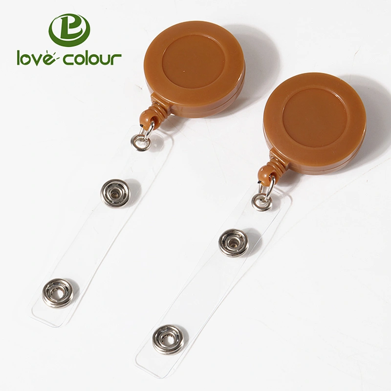 New product customized plastic id badge reel for card holder from factory