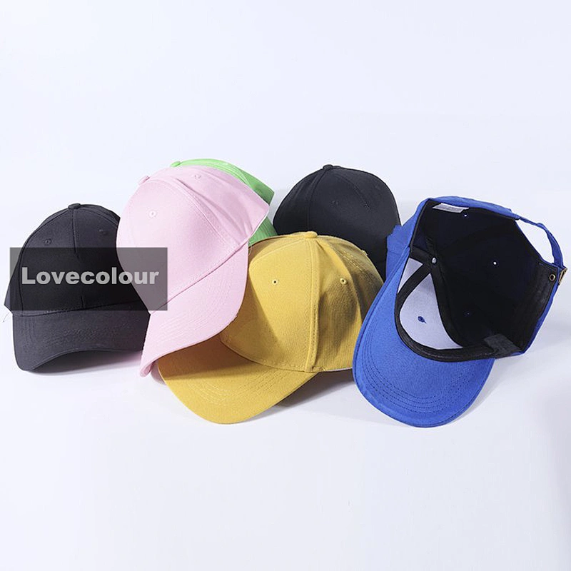 Personalised Unisex Embroidered Baseball Caps Custom Printed Hats For Sport Events