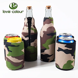 Factory Custom Wedding Neoprene Can Cooler Beer Bottle Sleeve Stubby Holders