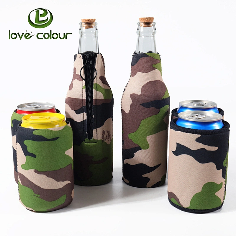 Factory Custom Wedding Neoprene Can Cooler Beer Bottle Sleeve Stubby Holders