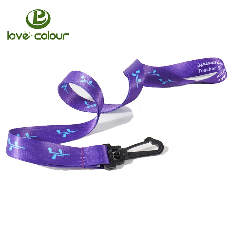 Guangzhou factory design polyester funny lanyards for keys