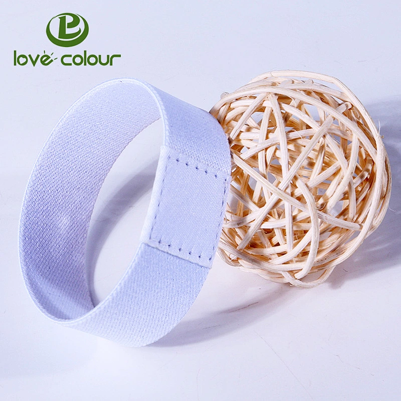 Custom DIY Elastic Wristbands Wrist bands Blue Blank Bracelets