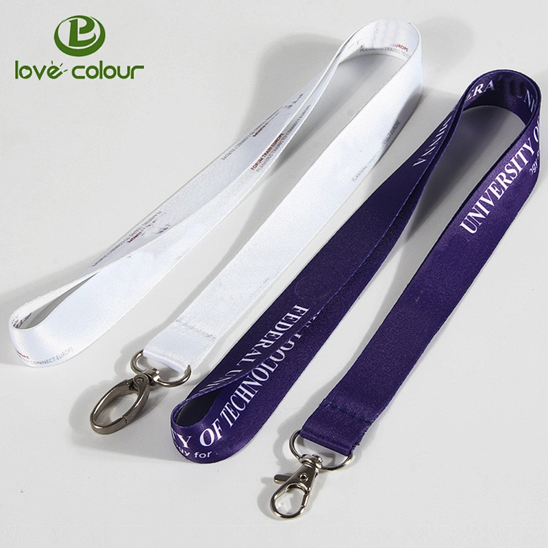 Custom Polyester Strap School Lanyard 3/4