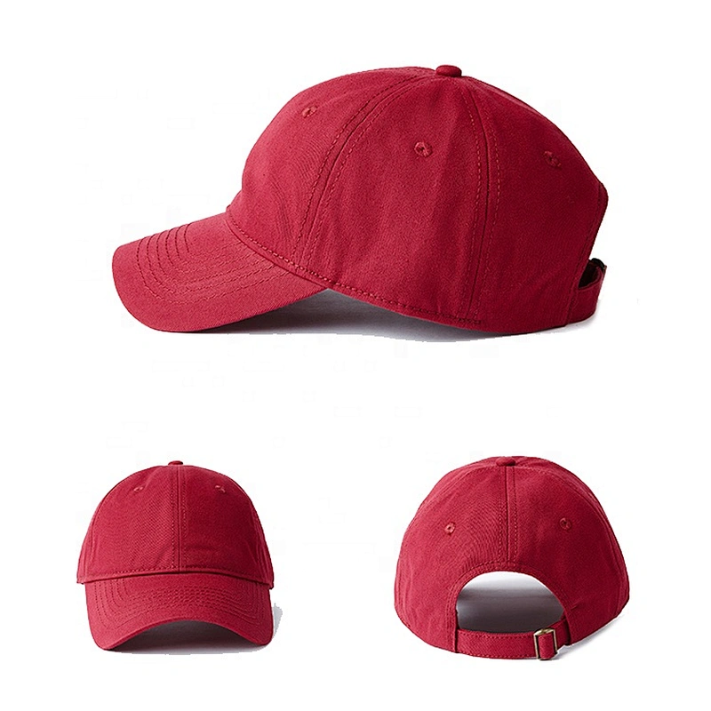 New year promotional gift cotton custom baseball caps for outdoor sport