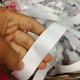 Wholesale high quality polyester ribbon white